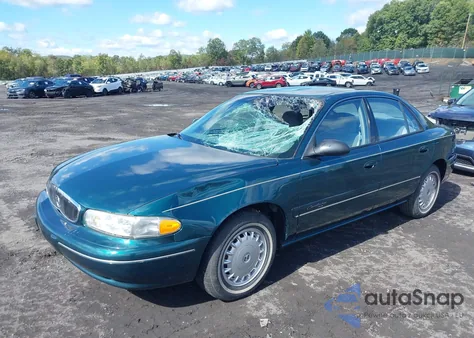 1999 Buick Century Custom from USA, damaged, VIN 2G4WS52M0X1411507